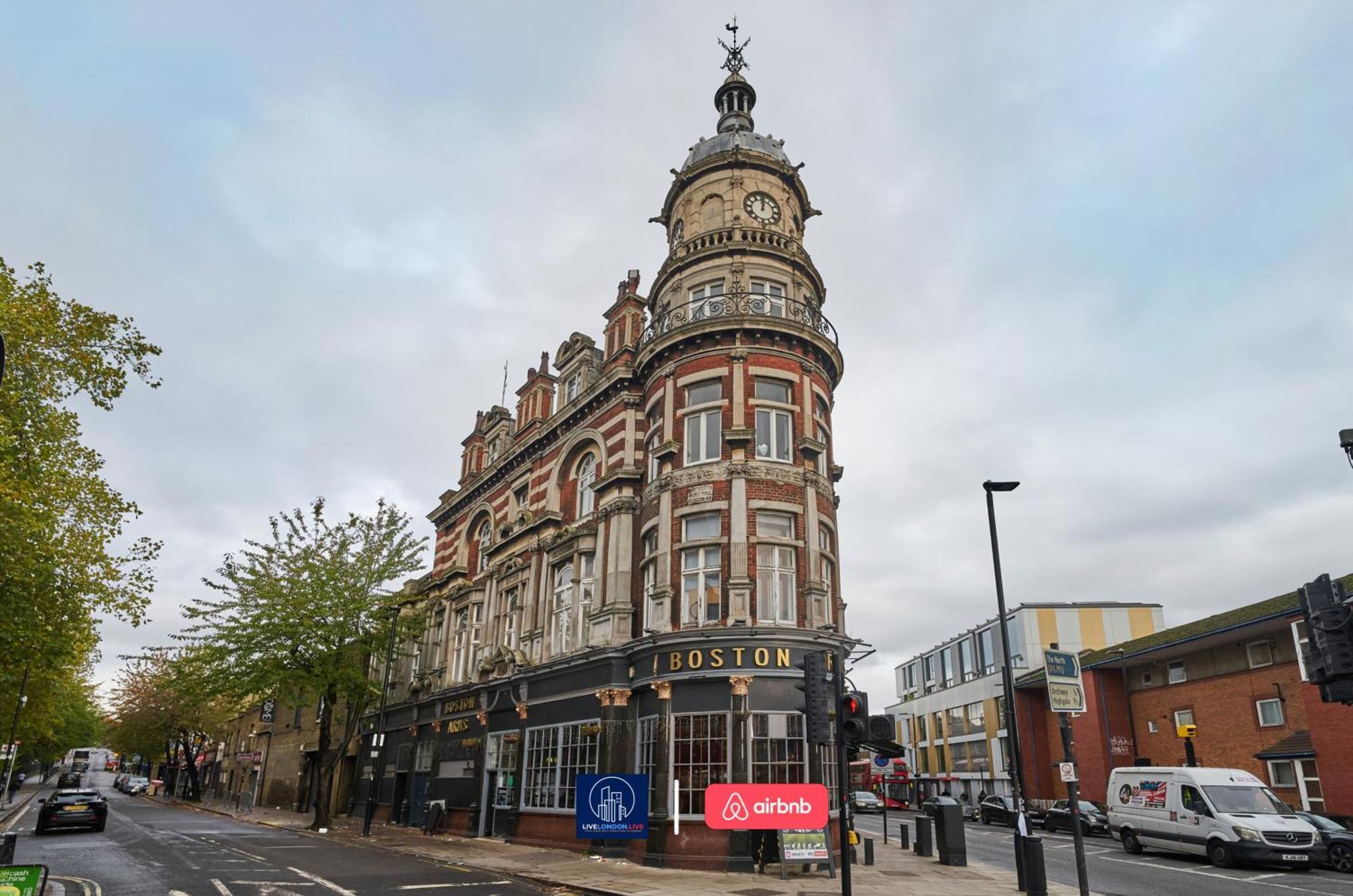 Last-Minute Specials L Sleeps Up To 4 Guests L One-Bedroom Apartment With King Bed And High Ceilings Near Camden By Live London Short Lets & Serviced Accommodation Exteriör bild