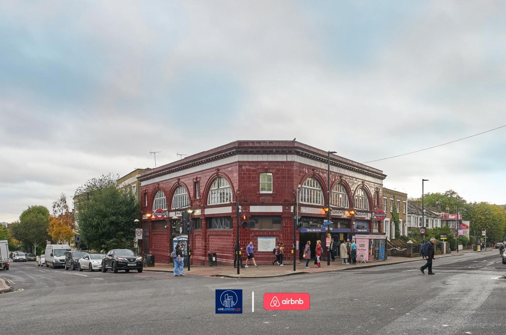 Last-Minute Specials L Sleeps Up To 4 Guests L One-Bedroom Apartment With King Bed And High Ceilings Near Camden By Live London Short Lets & Serviced Accommodation Exteriör bild