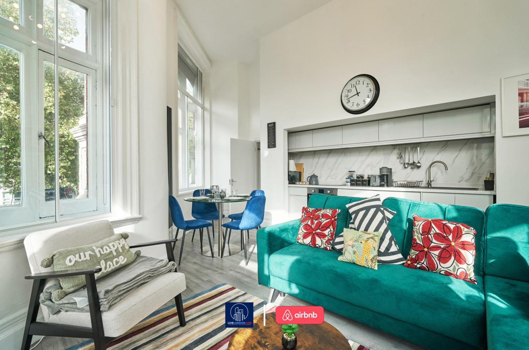 Last-Minute Specials L Sleeps Up To 4 Guests L One-Bedroom Apartment With King Bed And High Ceilings Near Camden By Live London Short Lets & Serviced Accommodation Exteriör bild
