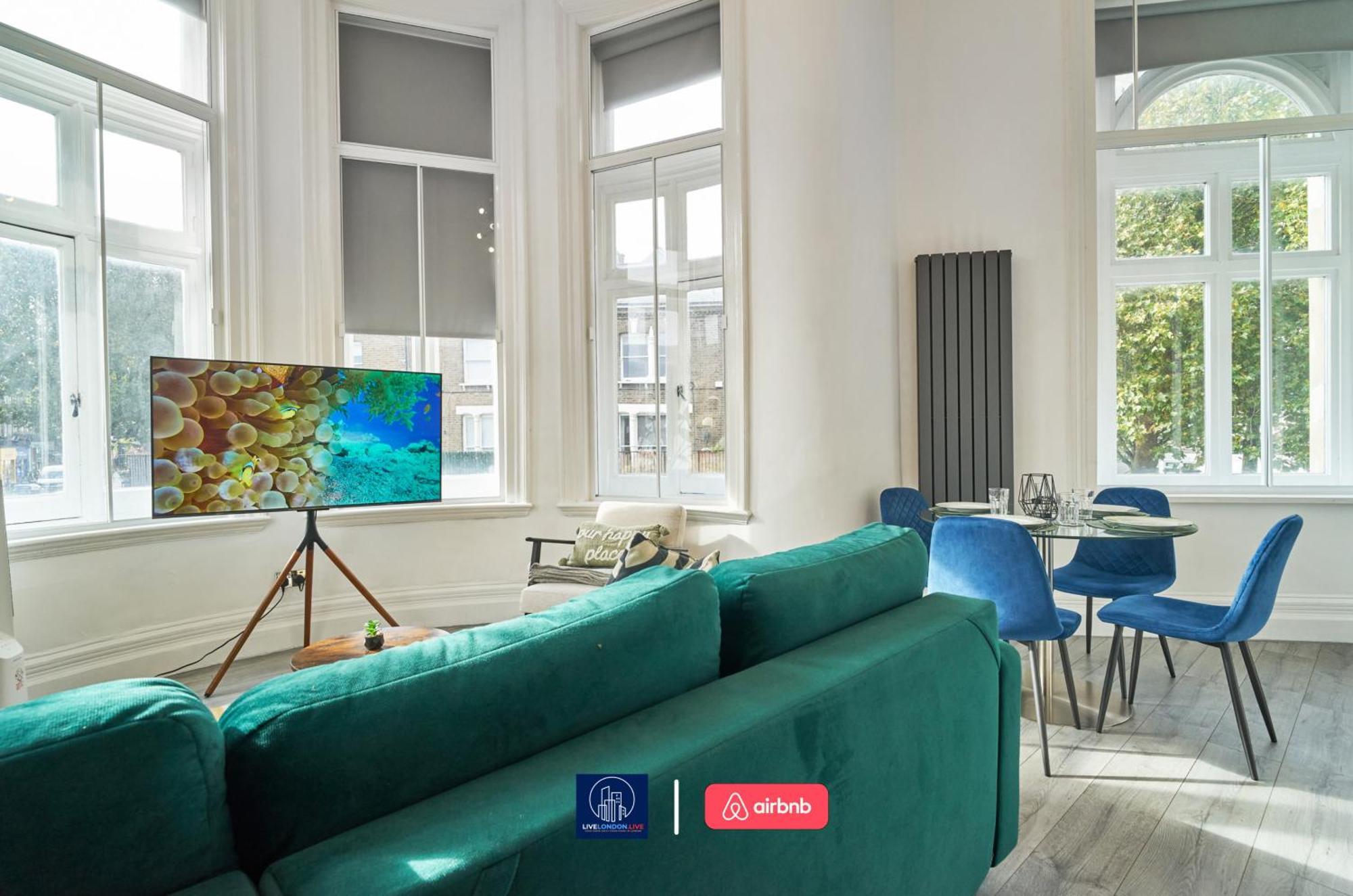 Last-Minute Specials L Sleeps Up To 4 Guests L One-Bedroom Apartment With King Bed And High Ceilings Near Camden By Live London Short Lets & Serviced Accommodation Exteriör bild