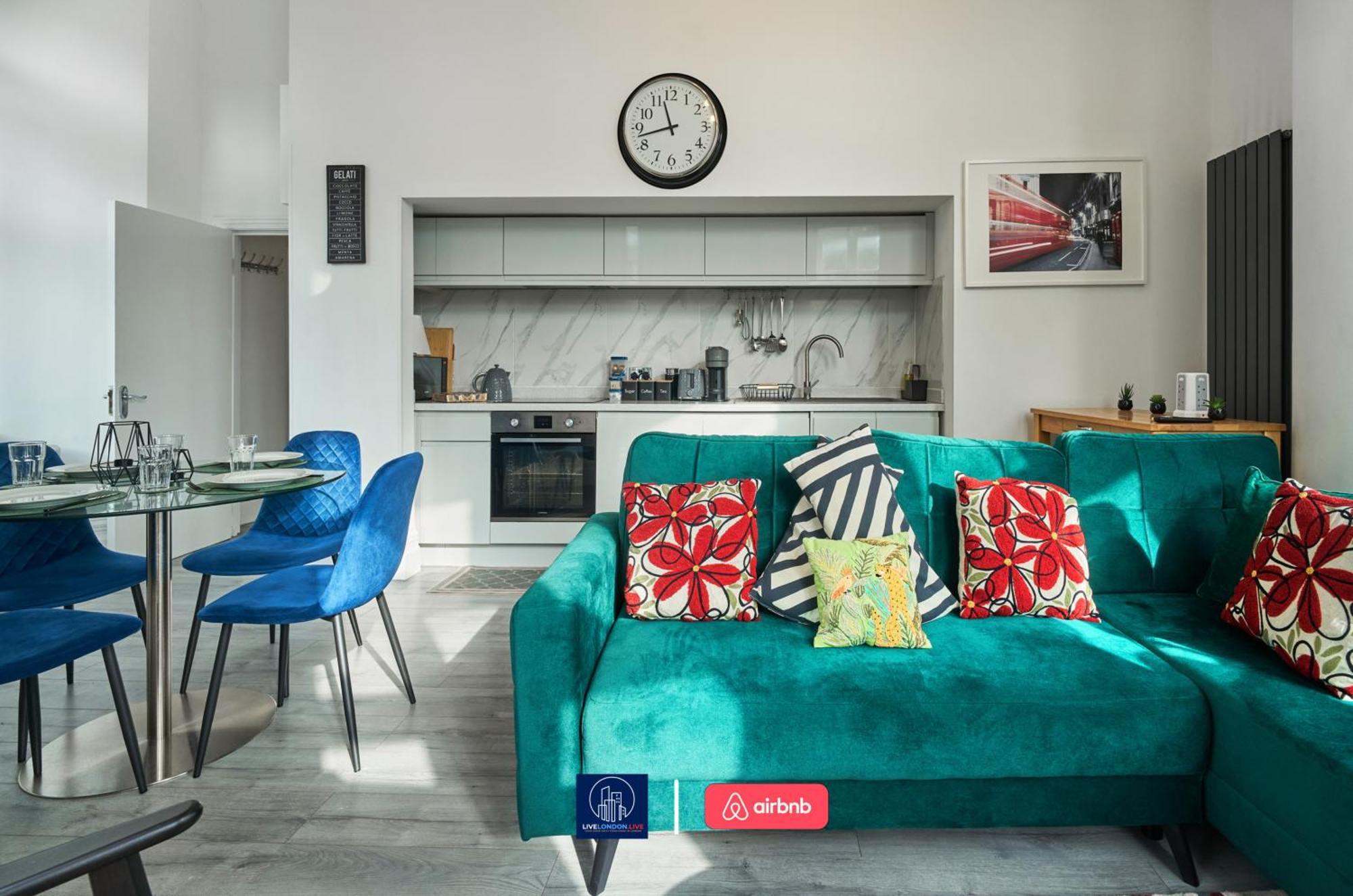Last-Minute Specials L Sleeps Up To 4 Guests L One-Bedroom Apartment With King Bed And High Ceilings Near Camden By Live London Short Lets & Serviced Accommodation Exteriör bild