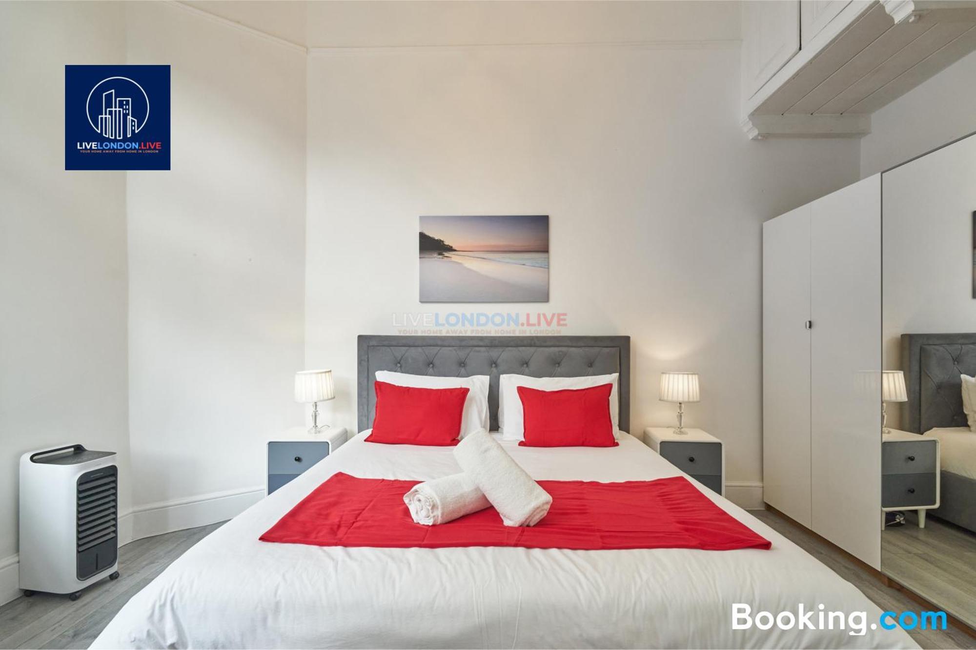 Last-Minute Specials L Sleeps Up To 4 Guests L One-Bedroom Apartment With King Bed And High Ceilings Near Camden By Live London Short Lets & Serviced Accommodation Exteriör bild