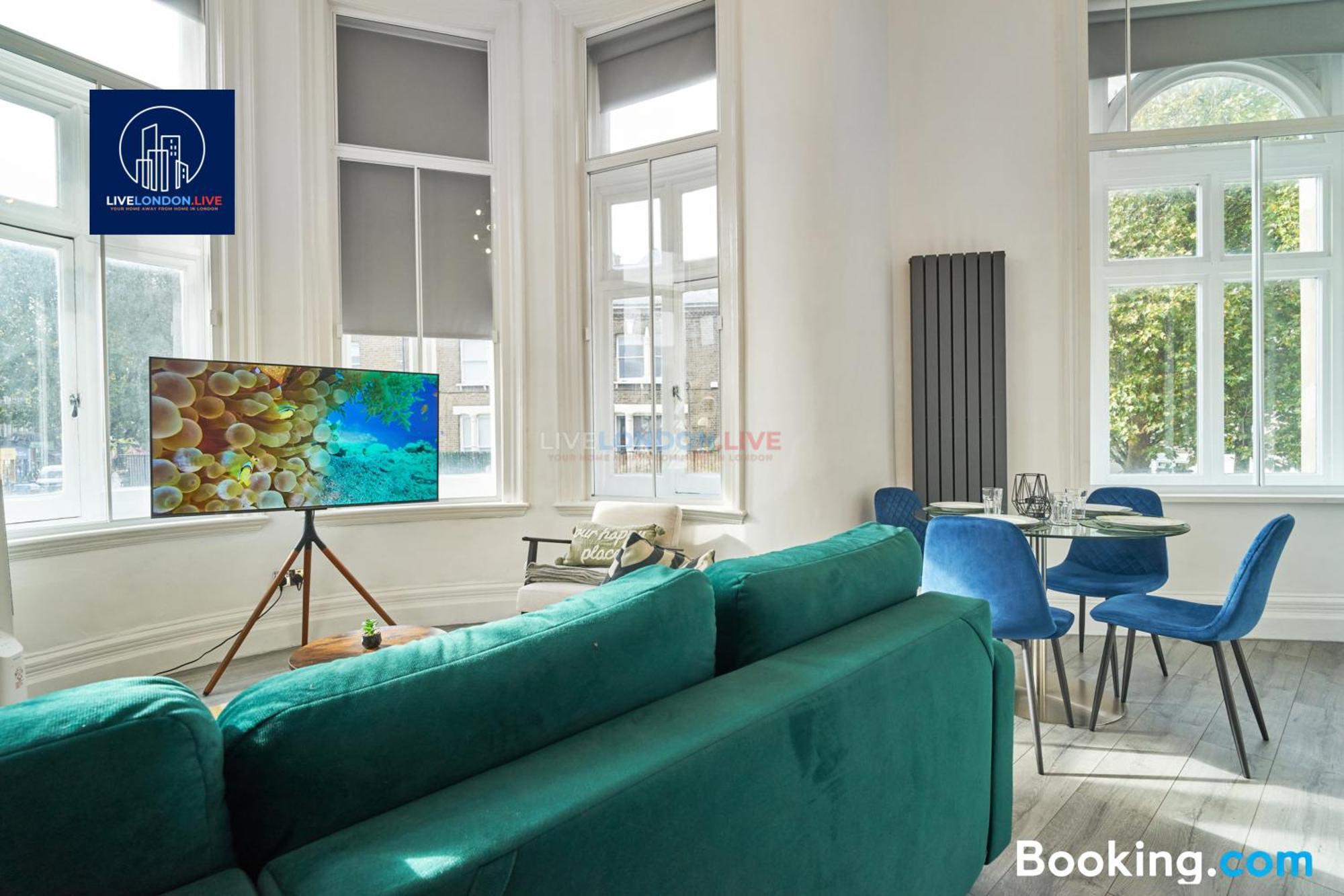 Last-Minute Specials L Sleeps Up To 4 Guests L One-Bedroom Apartment With King Bed And High Ceilings Near Camden By Live London Short Lets & Serviced Accommodation Exteriör bild