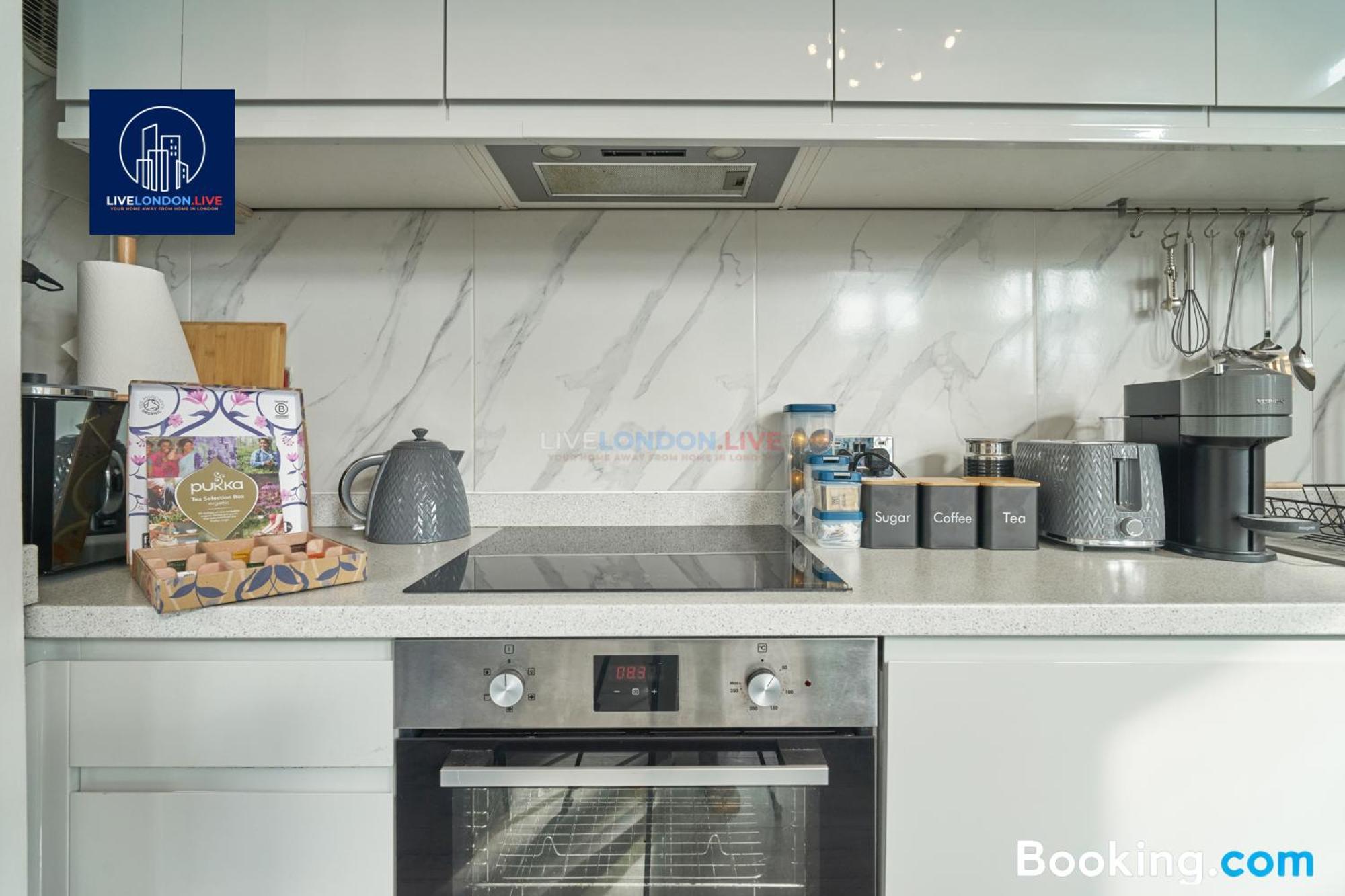 Last-Minute Specials L Sleeps Up To 4 Guests L One-Bedroom Apartment With King Bed And High Ceilings Near Camden By Live London Short Lets & Serviced Accommodation Exteriör bild