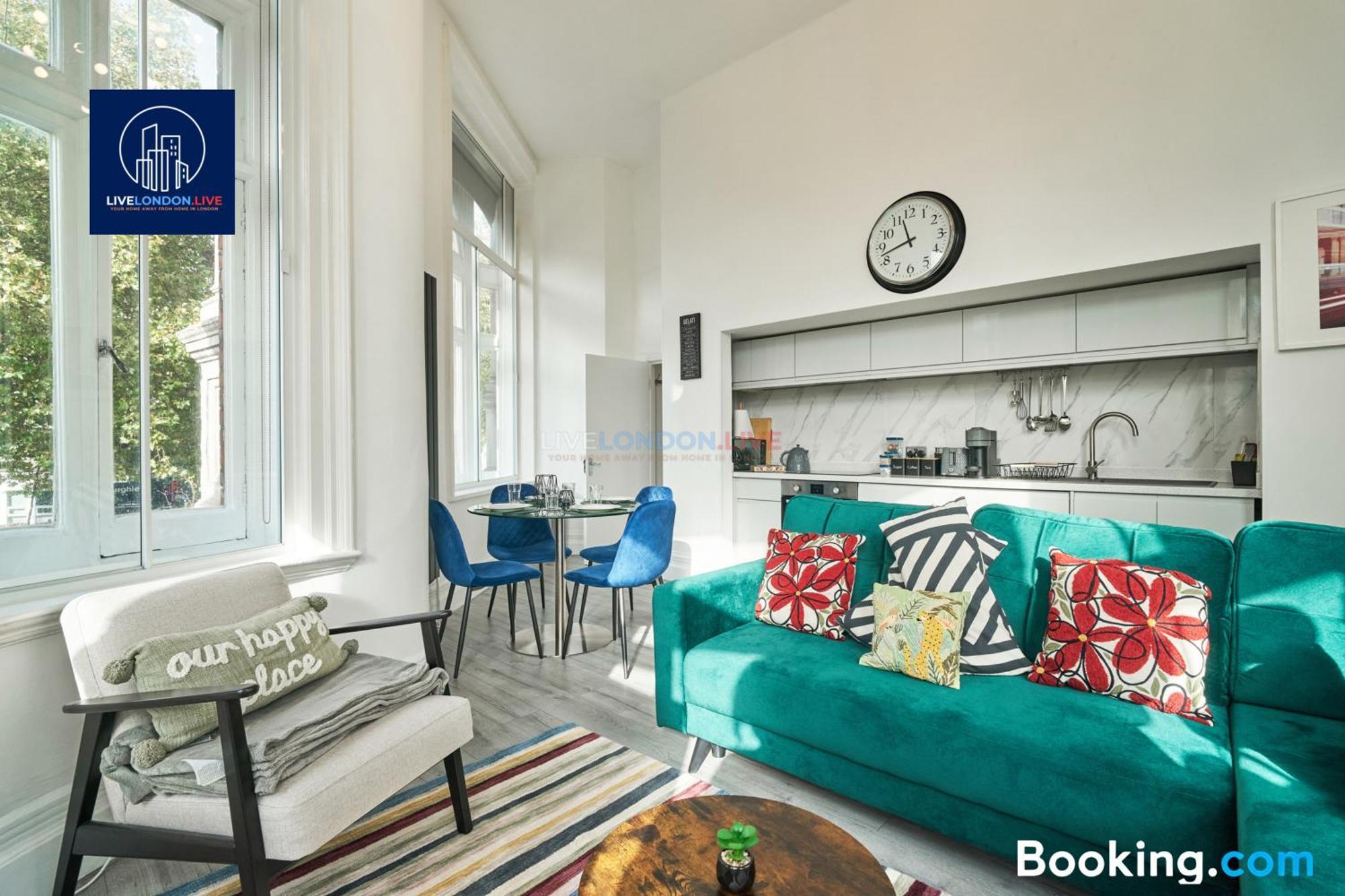 Last-Minute Specials L Sleeps Up To 4 Guests L One-Bedroom Apartment With King Bed And High Ceilings Near Camden By Live London Short Lets & Serviced Accommodation Exteriör bild
